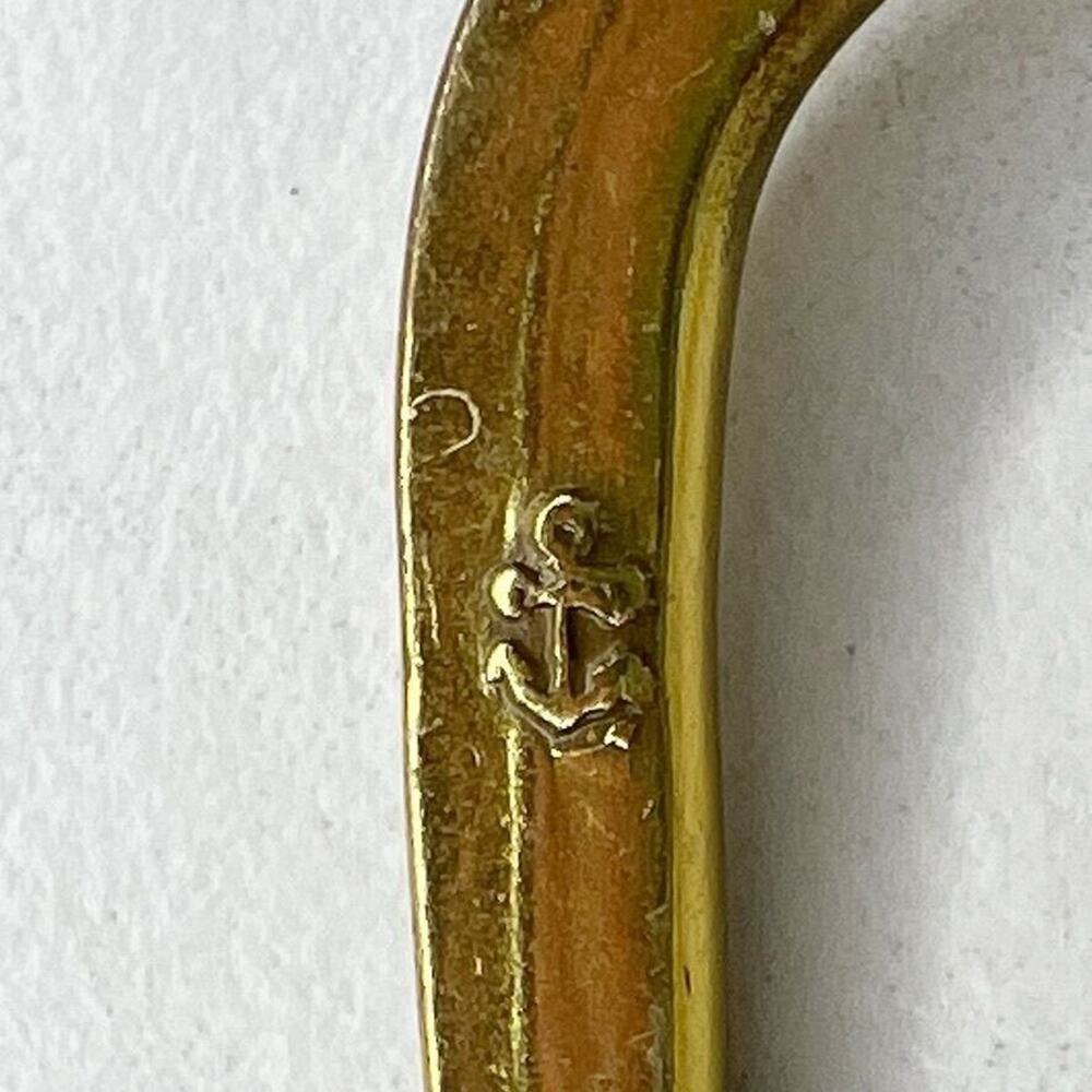Gold Tone Rounded Simple Basic Belt Buckle - Picture 7 of 9